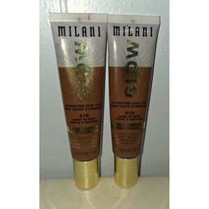 MIlani Glow Hydrating Skin Tint Dark to Deep 410 Lot of 2